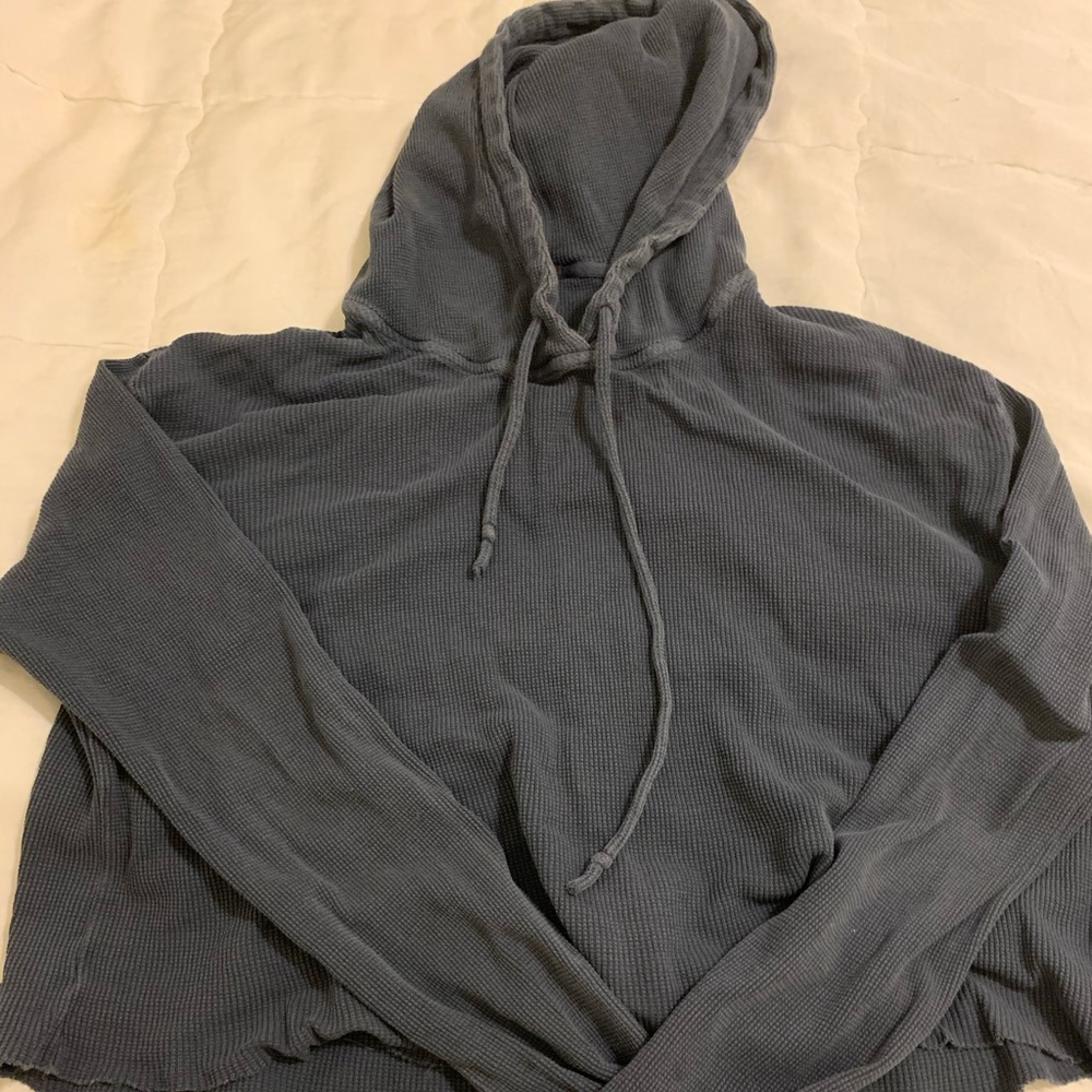 brandy melville cropped hoodie